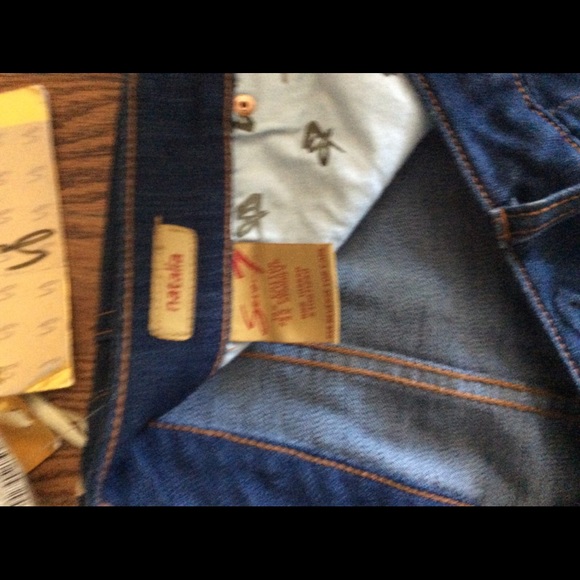 Seven 7 Luxe Natalia Flare Jeans Size 18 - Picture 3 of 5